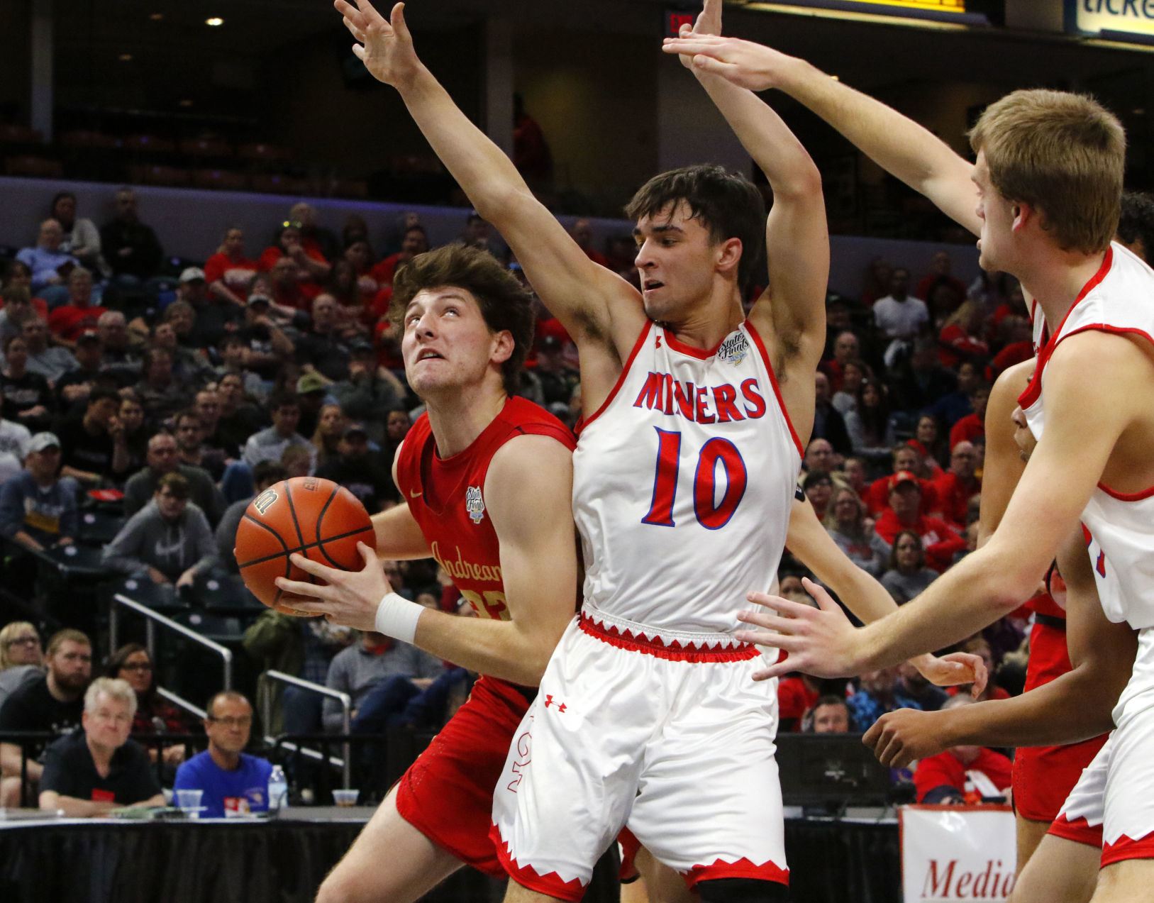 Gallery: Boys basketball Class 2A state final - Andrean vs. Linton-Stockton
